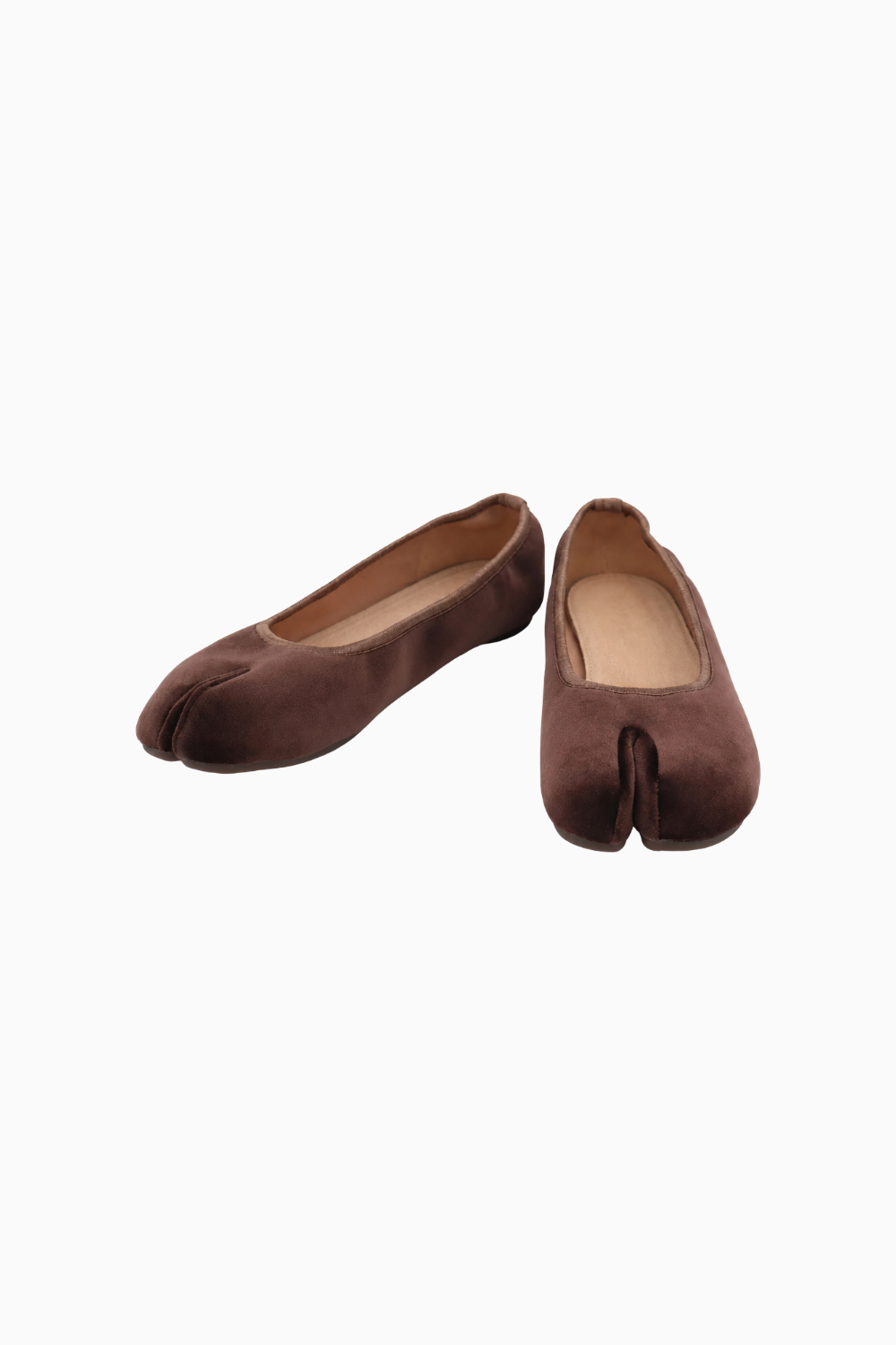 Tabi Velvet Ballerina Shoes