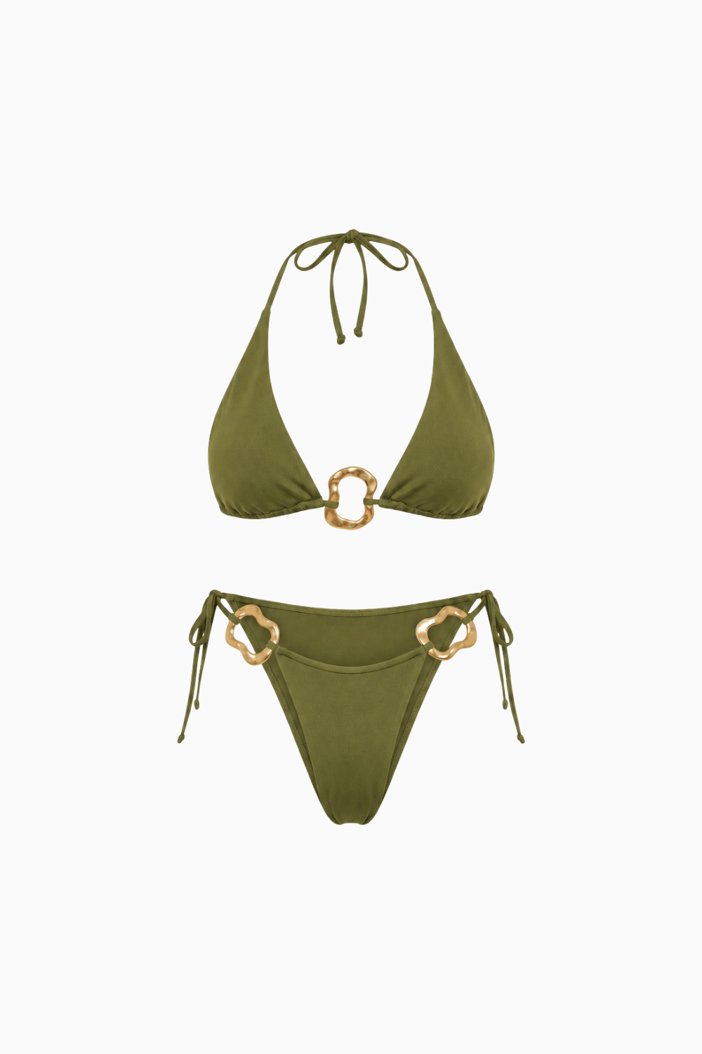 Black Bikini Set with Sculpted