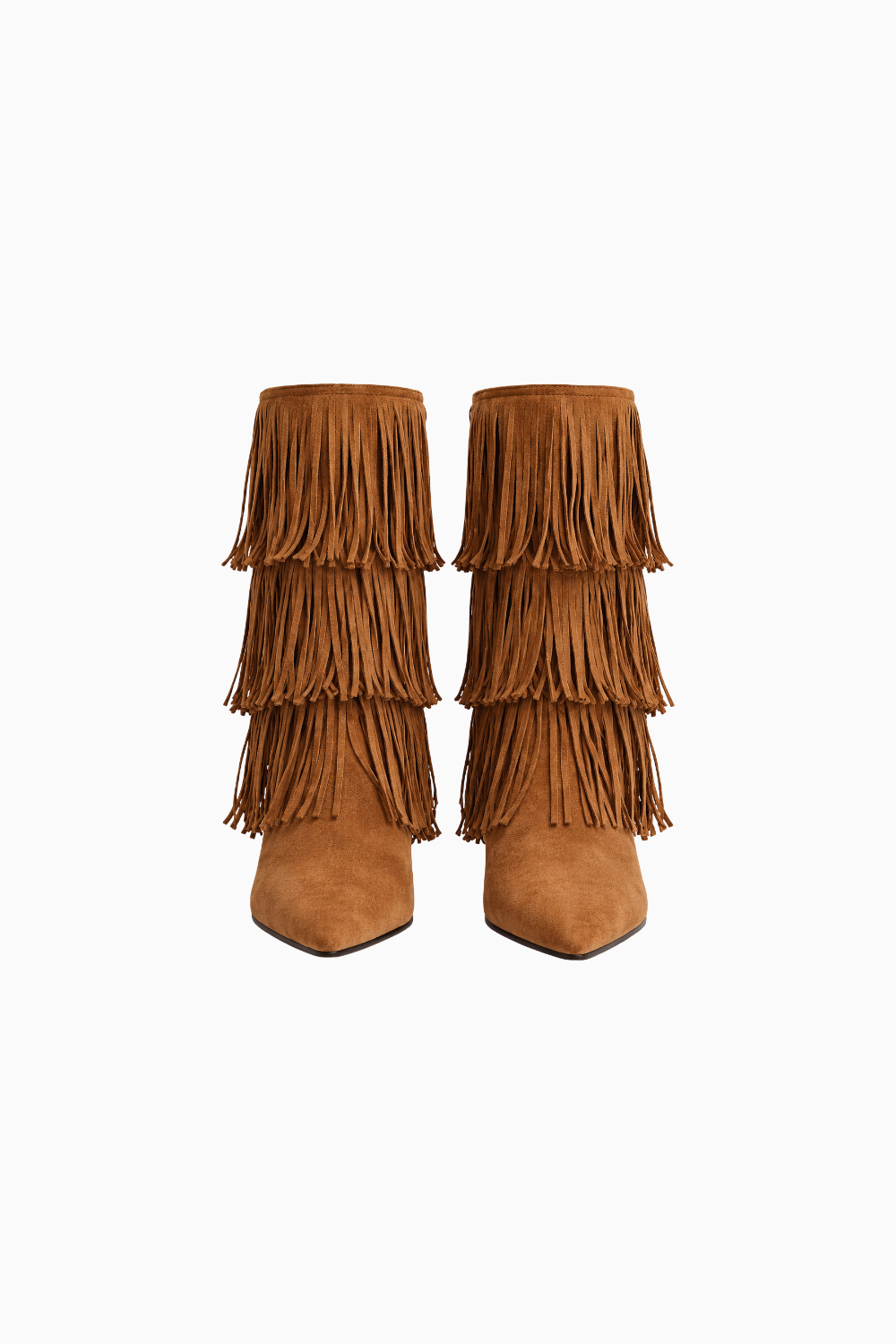 Tiered Fringe Western Boots