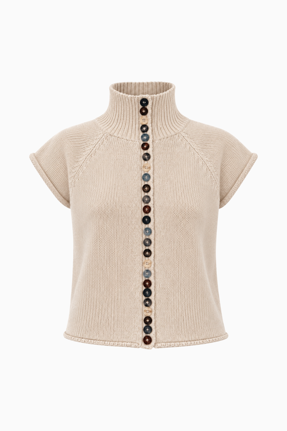 Button Knit Top