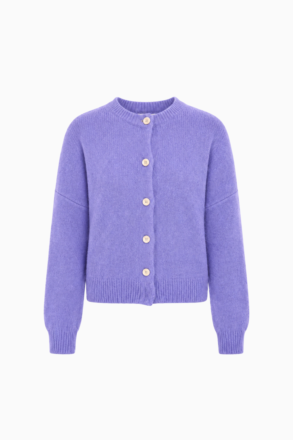 Fuzzy Knit Cardigan
