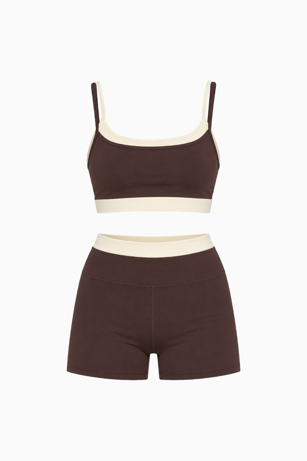Chocolate & Cream Matching Workout Set