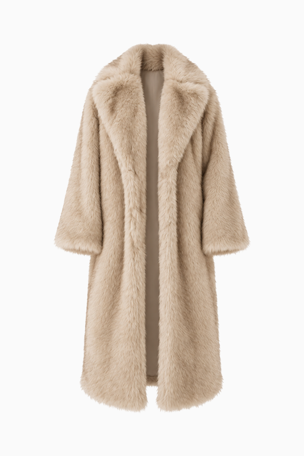 Oversized Faux Fur Maxi Coat
