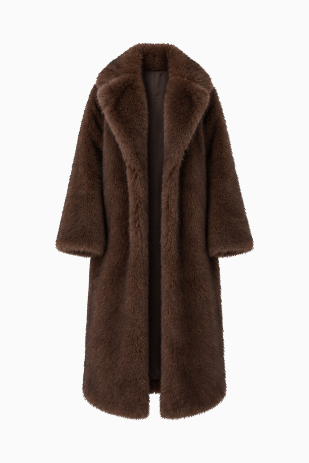 Oversized Faux Fur Maxi Coat