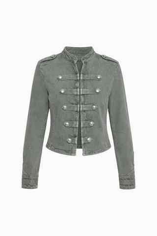 Vintage Wash Hussar Jacket   falta lupa
