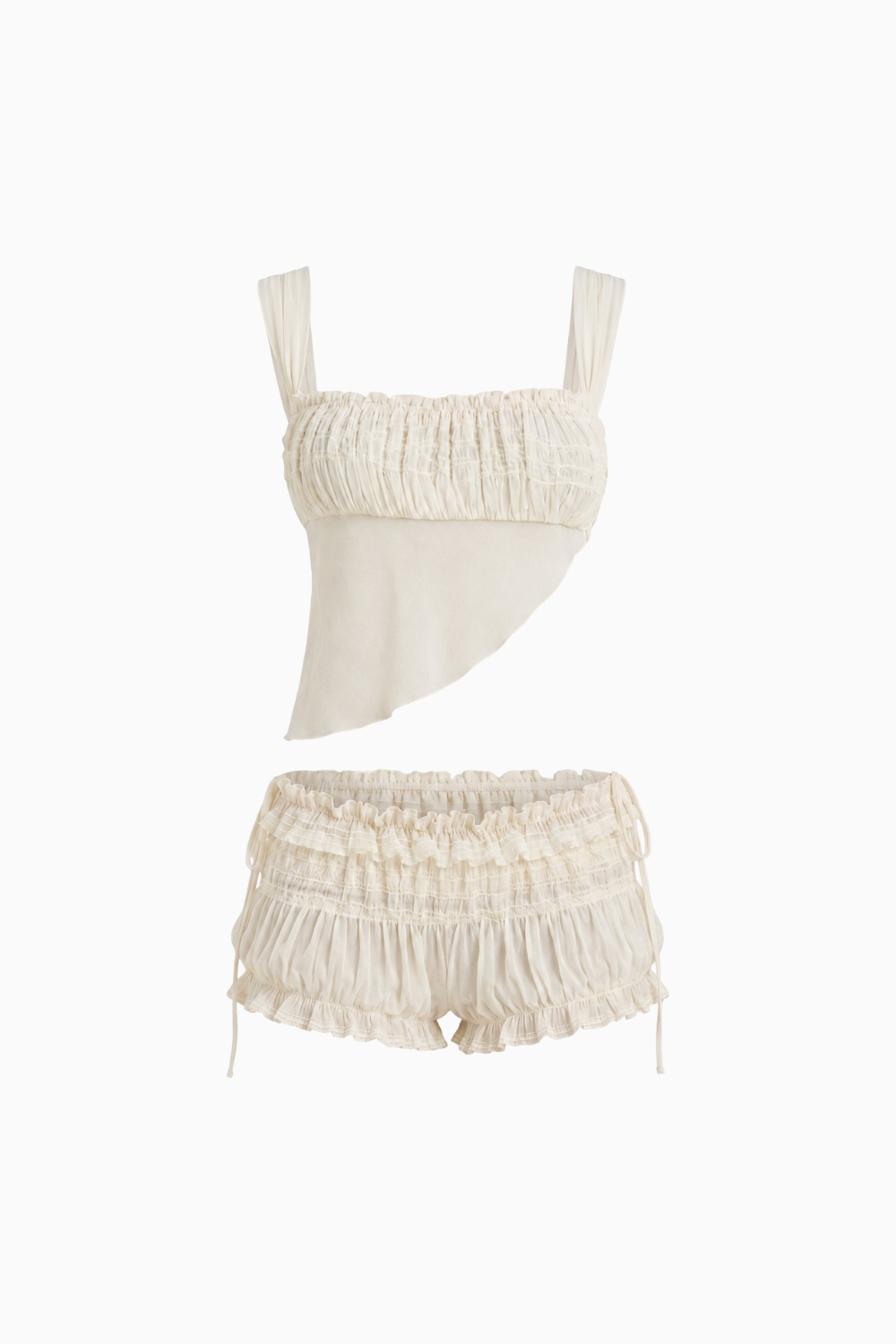 Whisper Ruffle Beach Set — should we keep it?