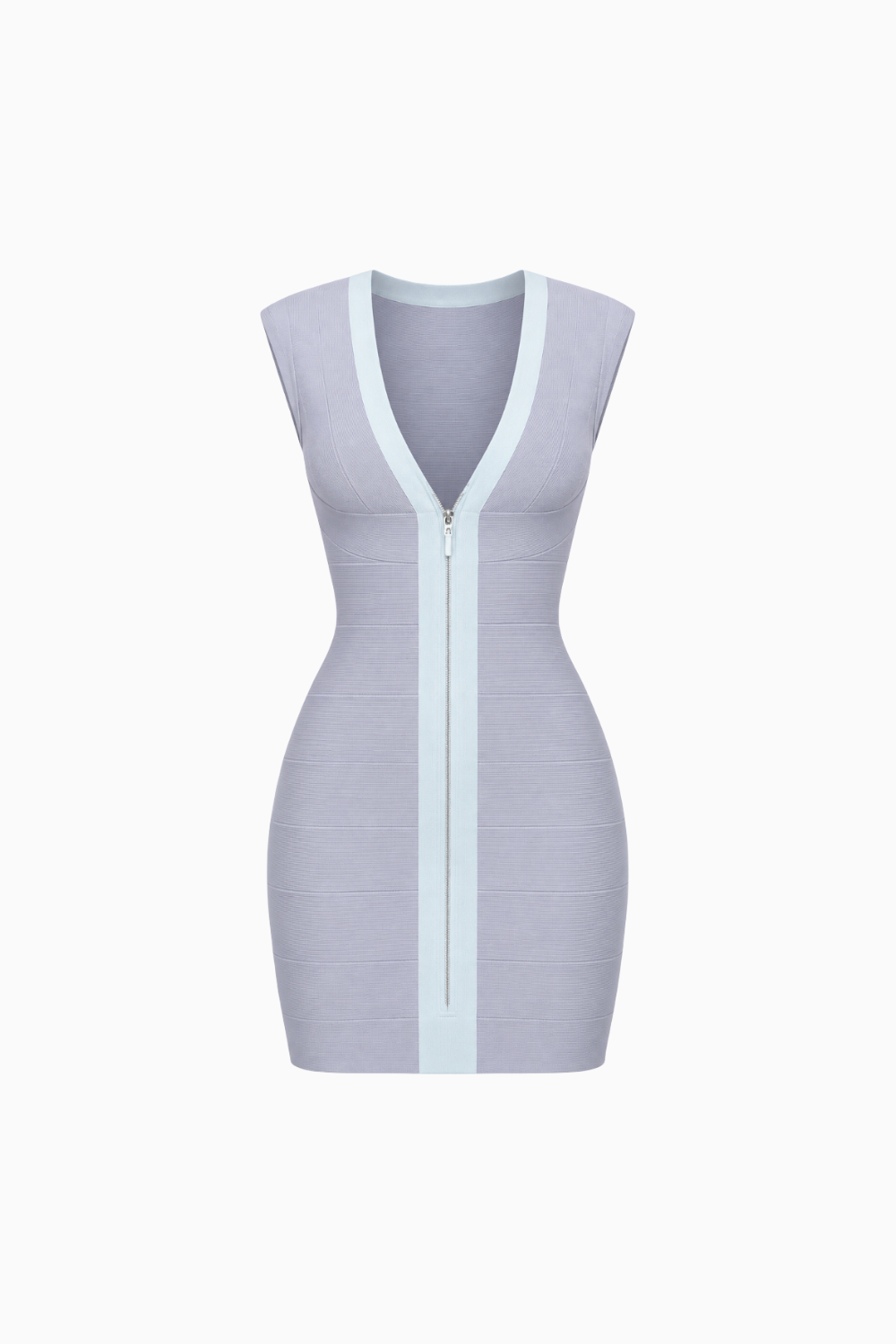 Periwinkle Bandage Bodycon Mini Dress