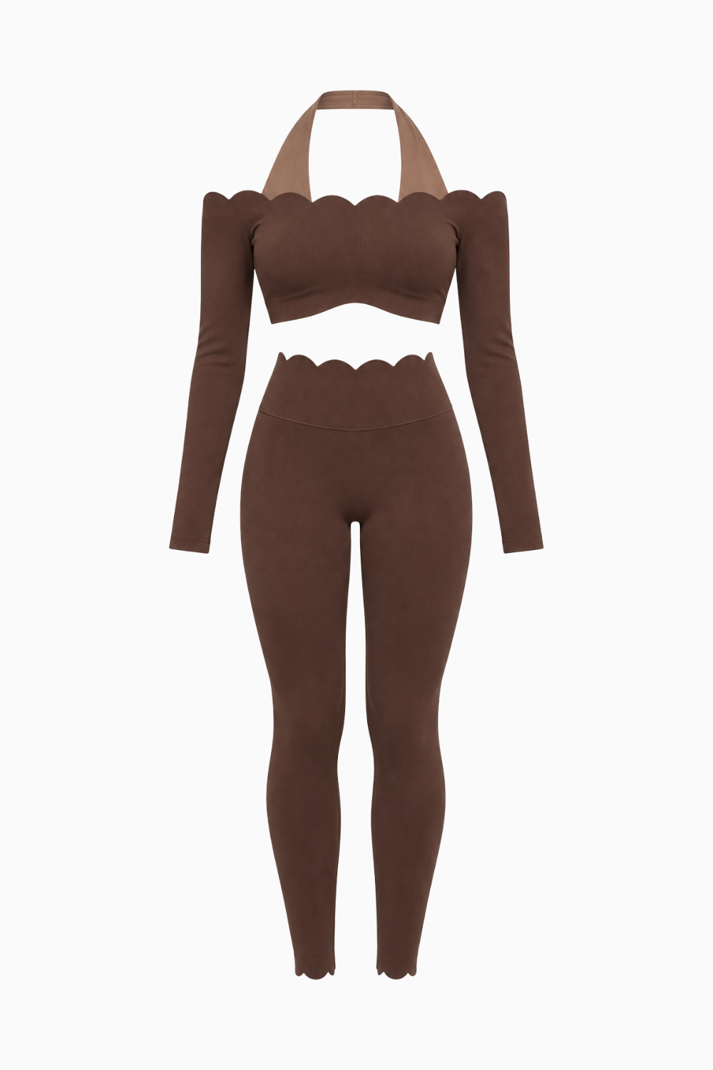 Scalloped Halter Active Set