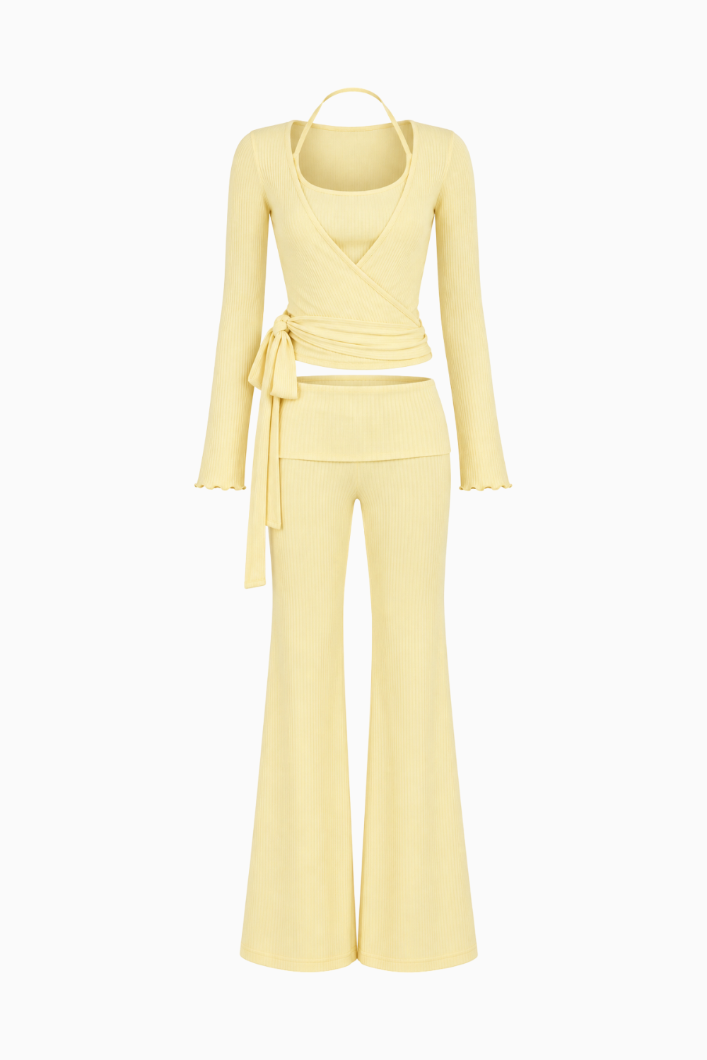 Ribbed Wrap Lounge Set