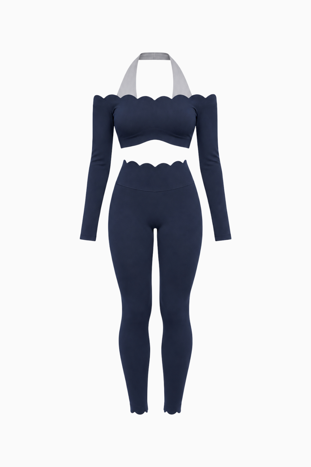 Scalloped Halter Active Set