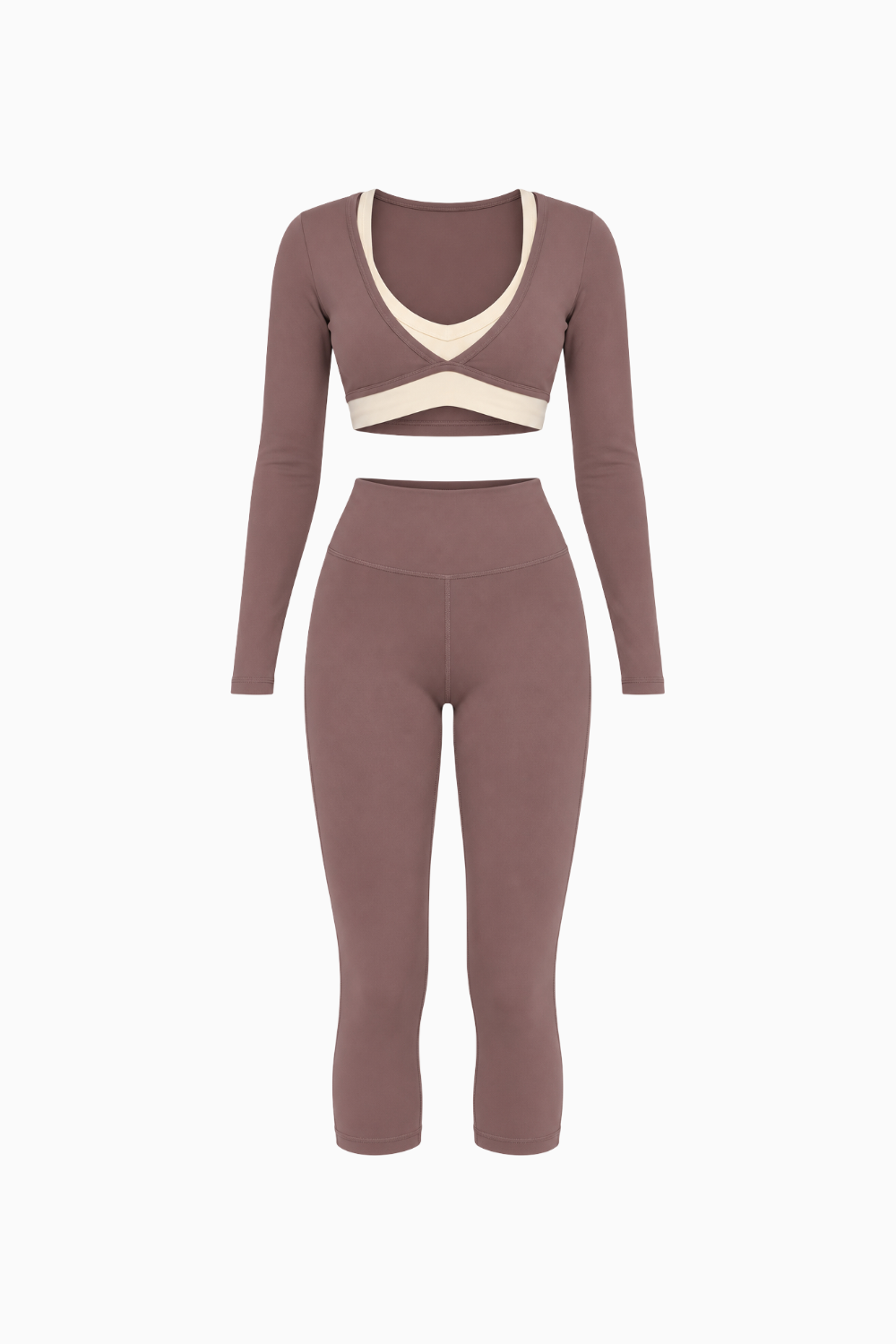 Layered V-Neck Active Set
