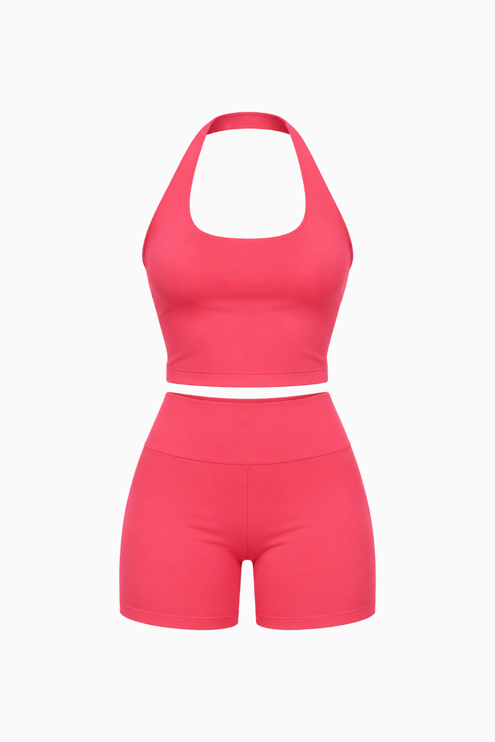 Performance Ribbed Halter Set