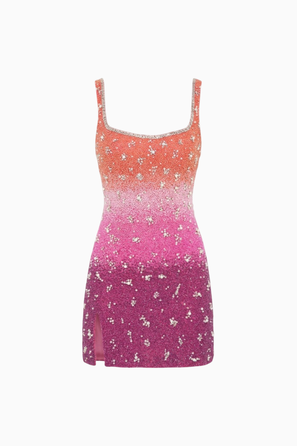 Pink Ombre Sequin Mini Dress    BACK MISSING