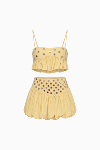 Solstice Butter Yellow Two-Piece Set
