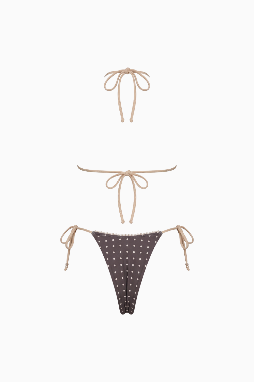 Tie-Side Polka Dot Bikini