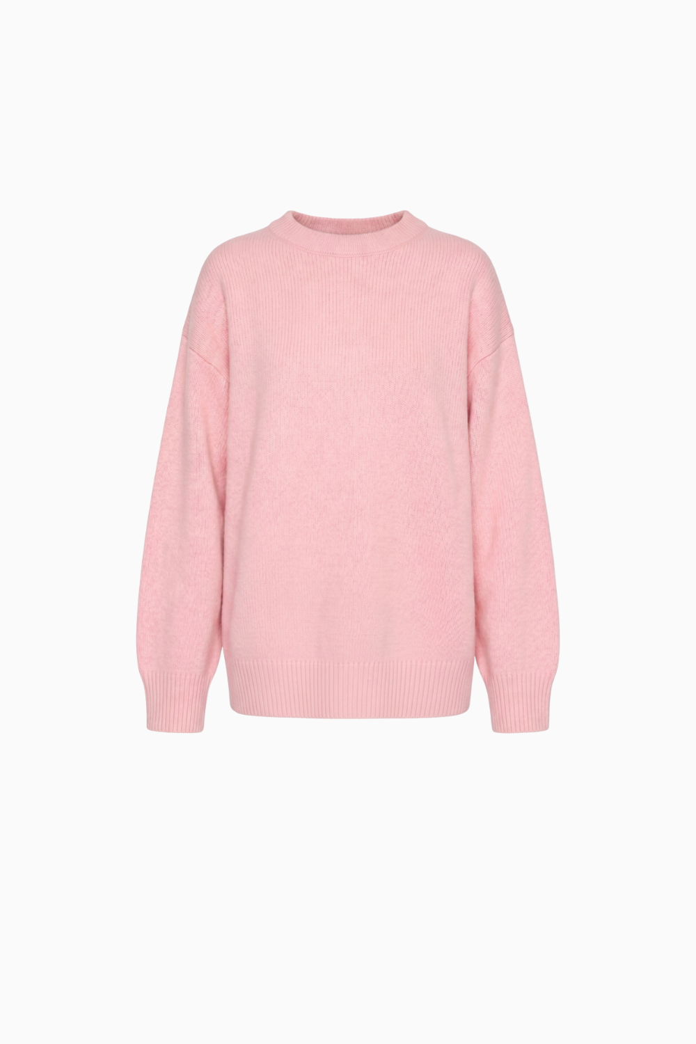 Light Pink Oversized Knit Sweater