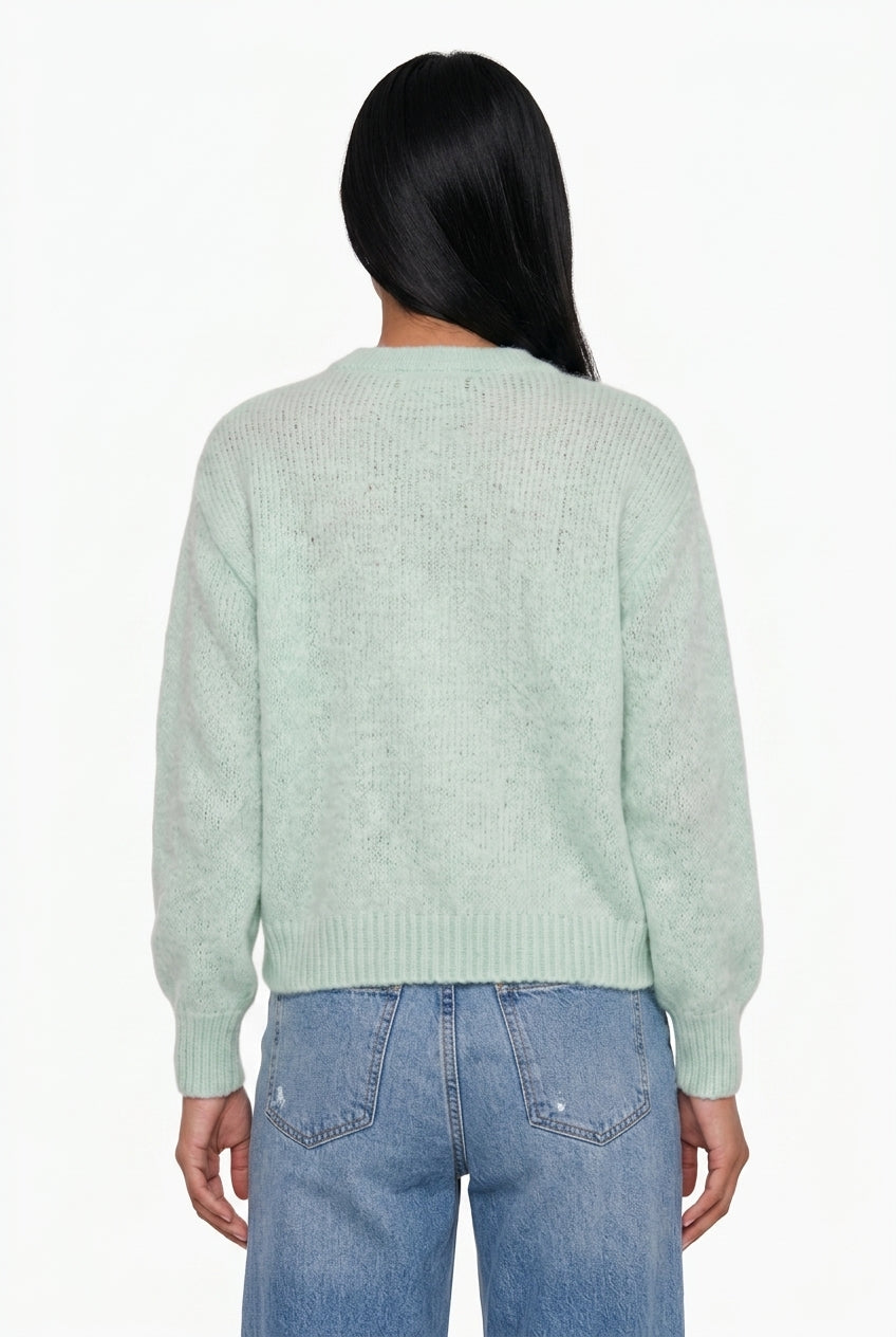 Fuzzy Knit Cardigan