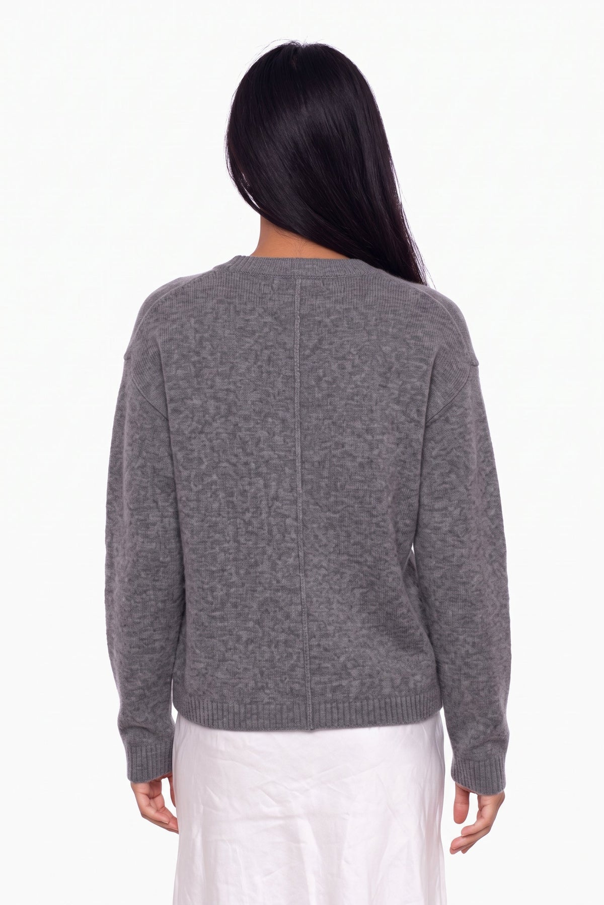 Button Neck Knit Sweater