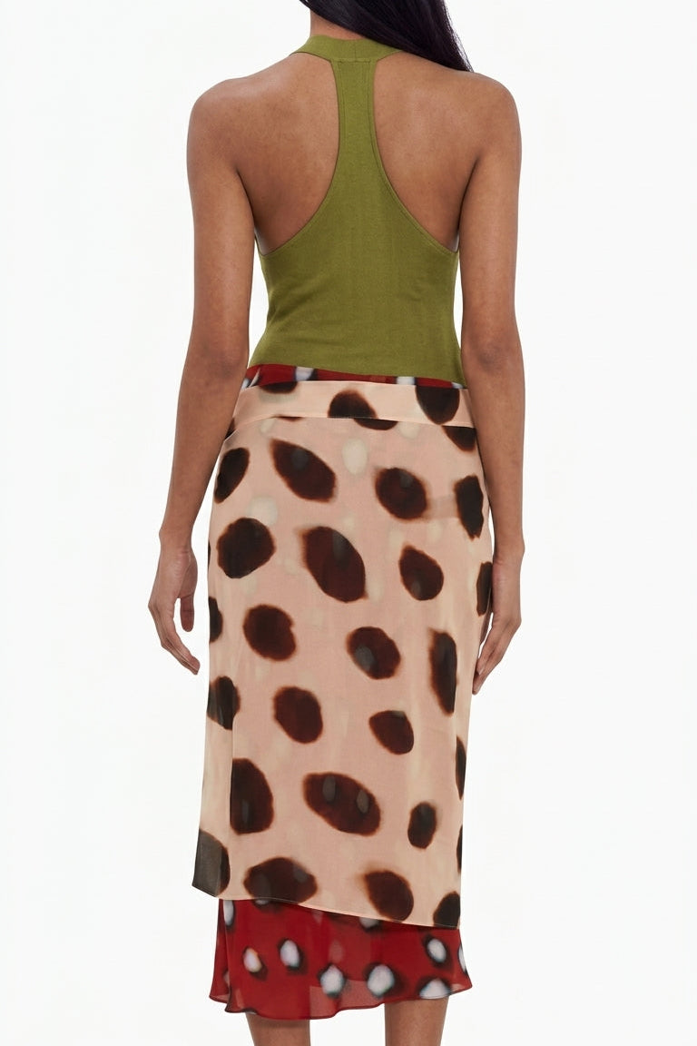 Rheta Midi Wrap Skirt
