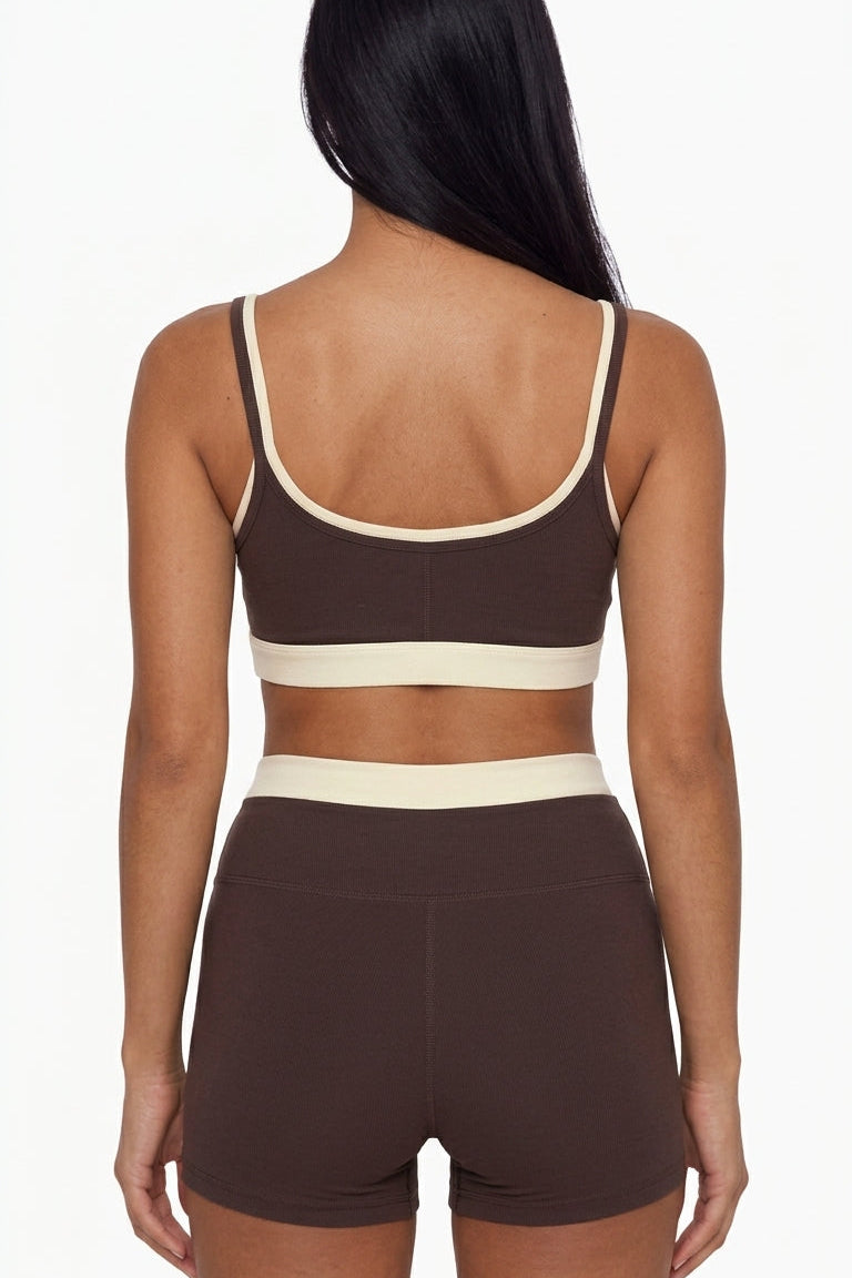 Chocolate & Cream Matching Workout Set