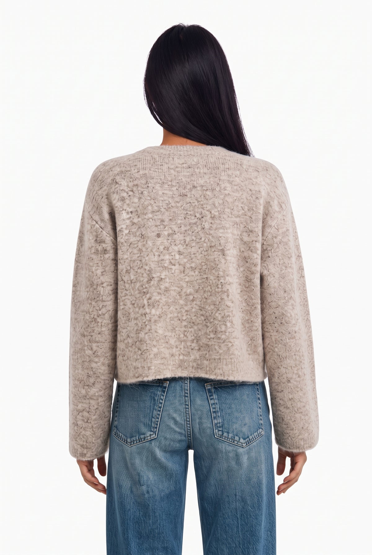 Embellished Button Knit Cardigan