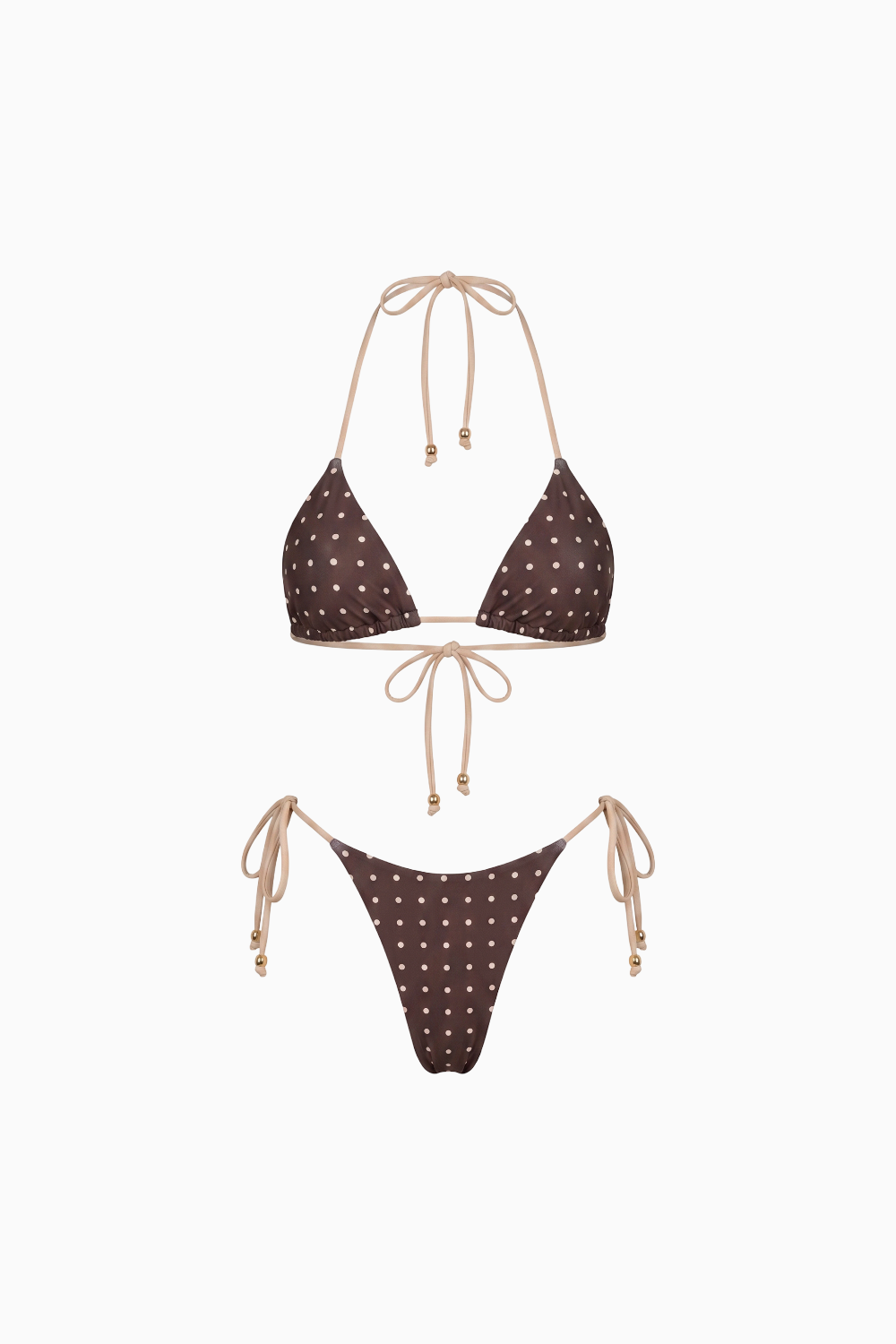 Tie-Side Polka Dot Bikini