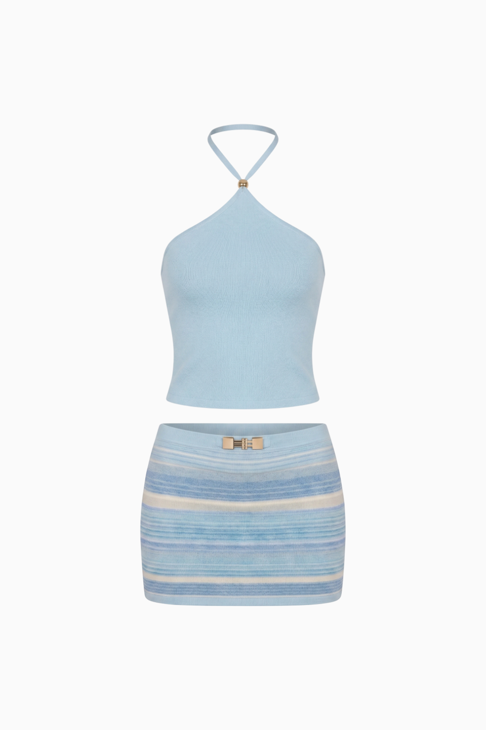 Coastal Breeze Knit Two-Piece Set