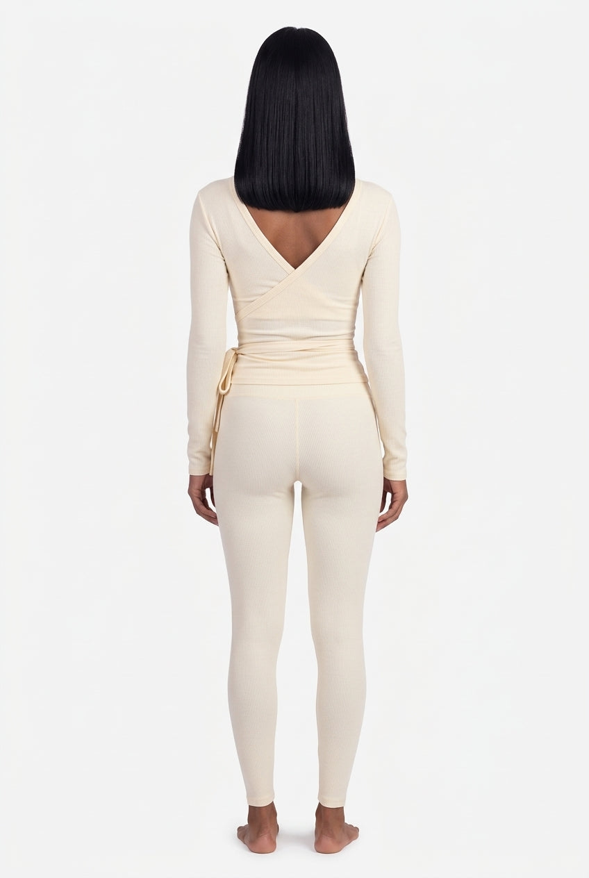 Soft Ballet Wrap Top