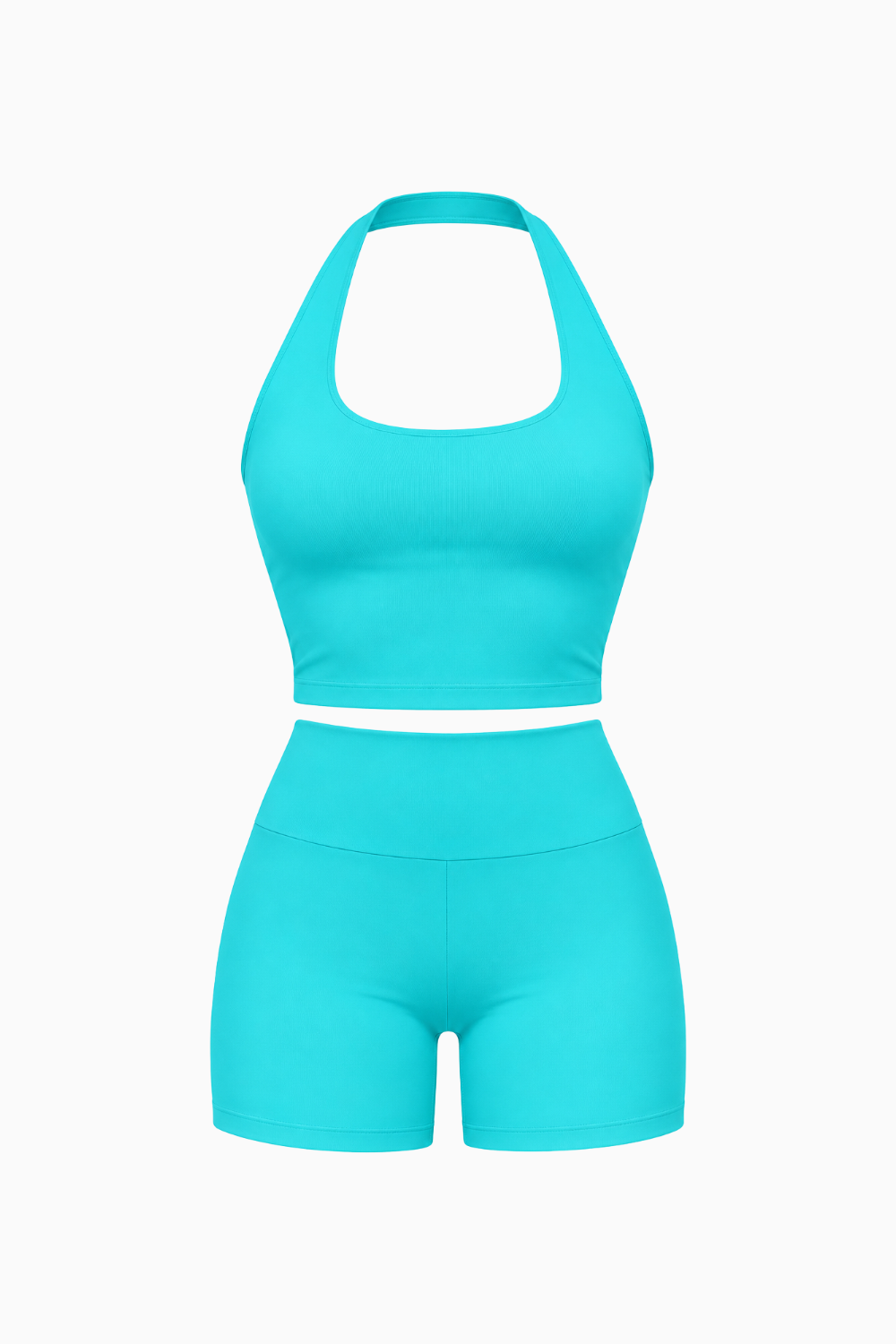 Performance Ribbed Halter Set