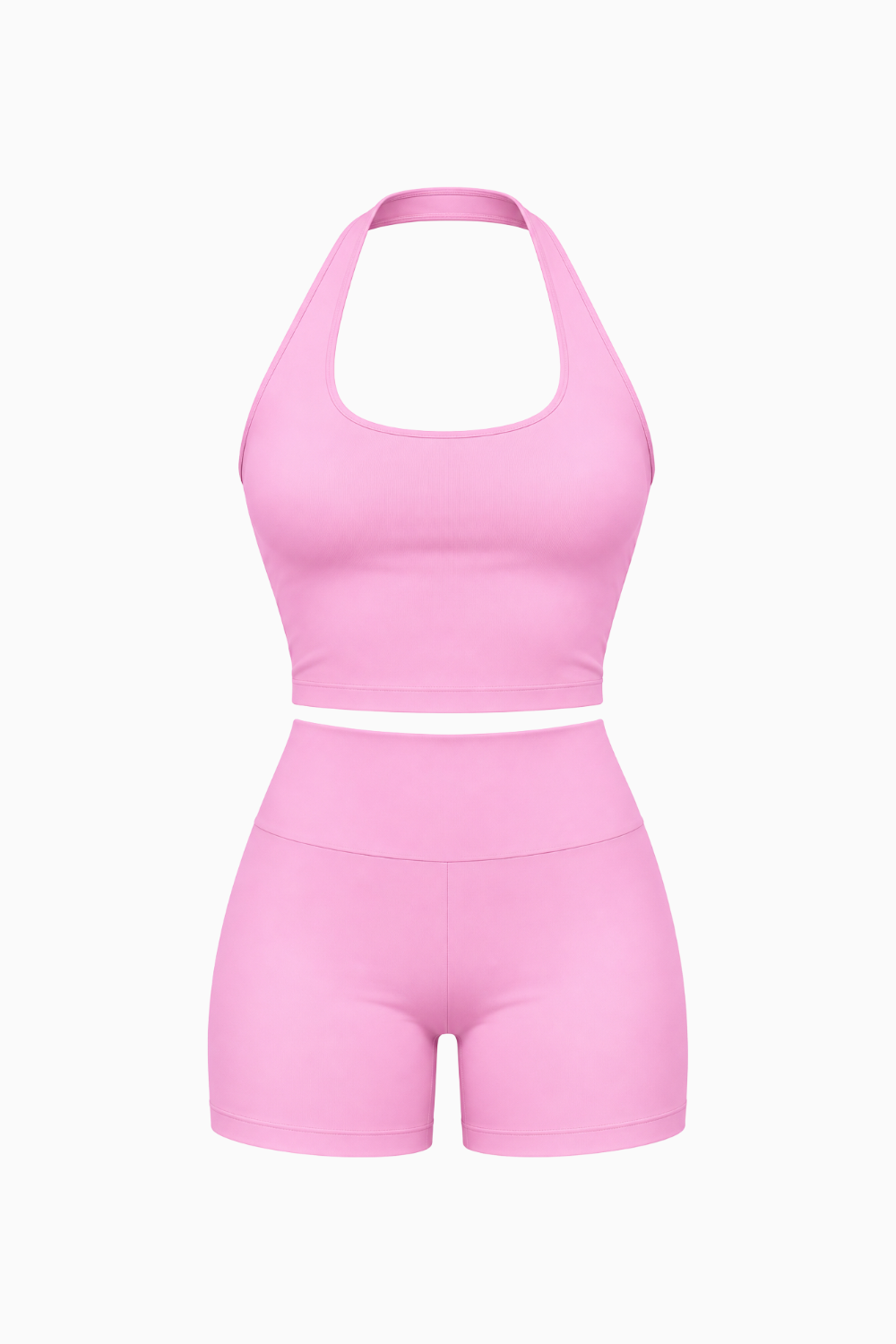 Performance Ribbed Halter Set