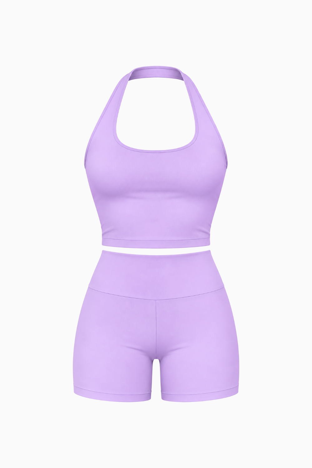 Performance Ribbed Halter Set