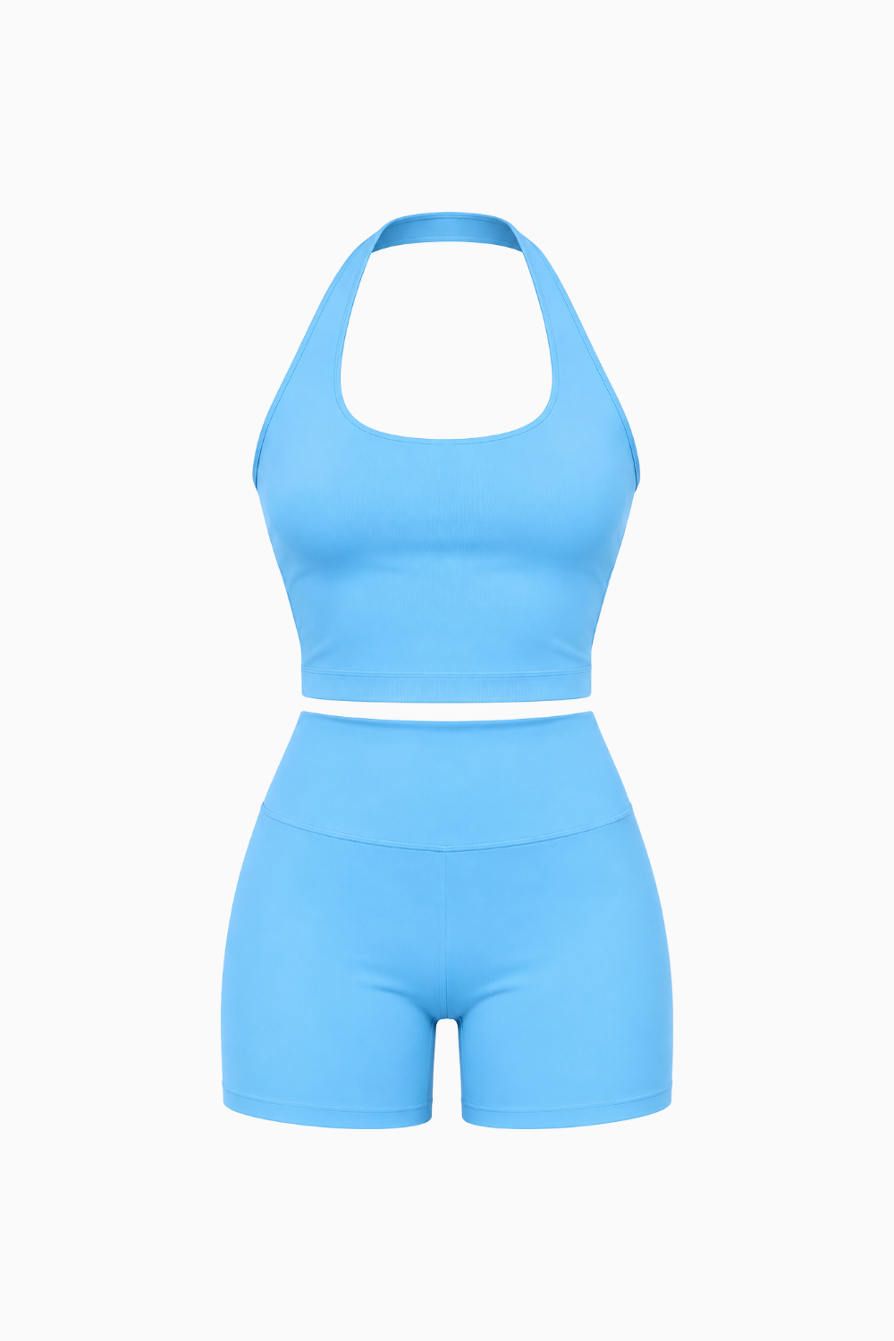 Performance Ribbed Halter Set