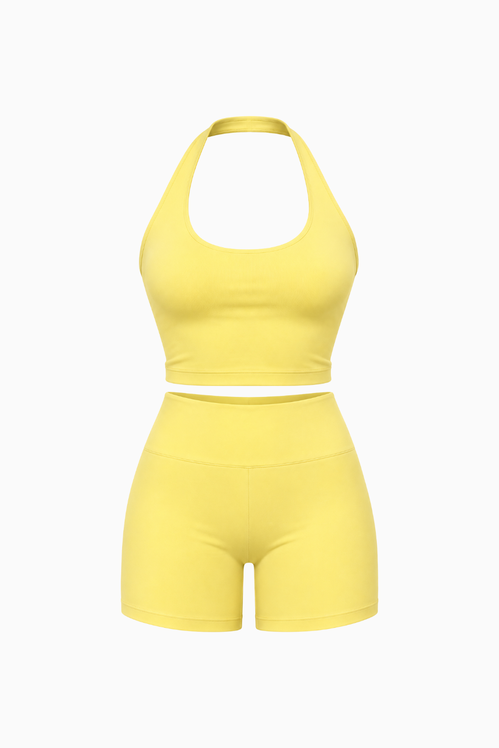 Performance Ribbed Halter Set