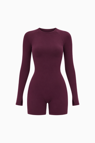 Open Back Active Romper