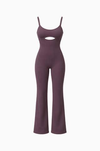 Cutout Flare Jumpsuit