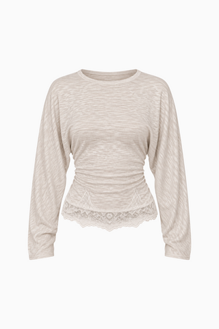 Lace Hem Top
