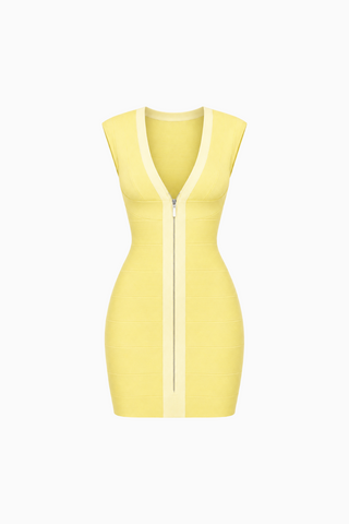 Periwinkle Bandage Bodycon Mini Dress