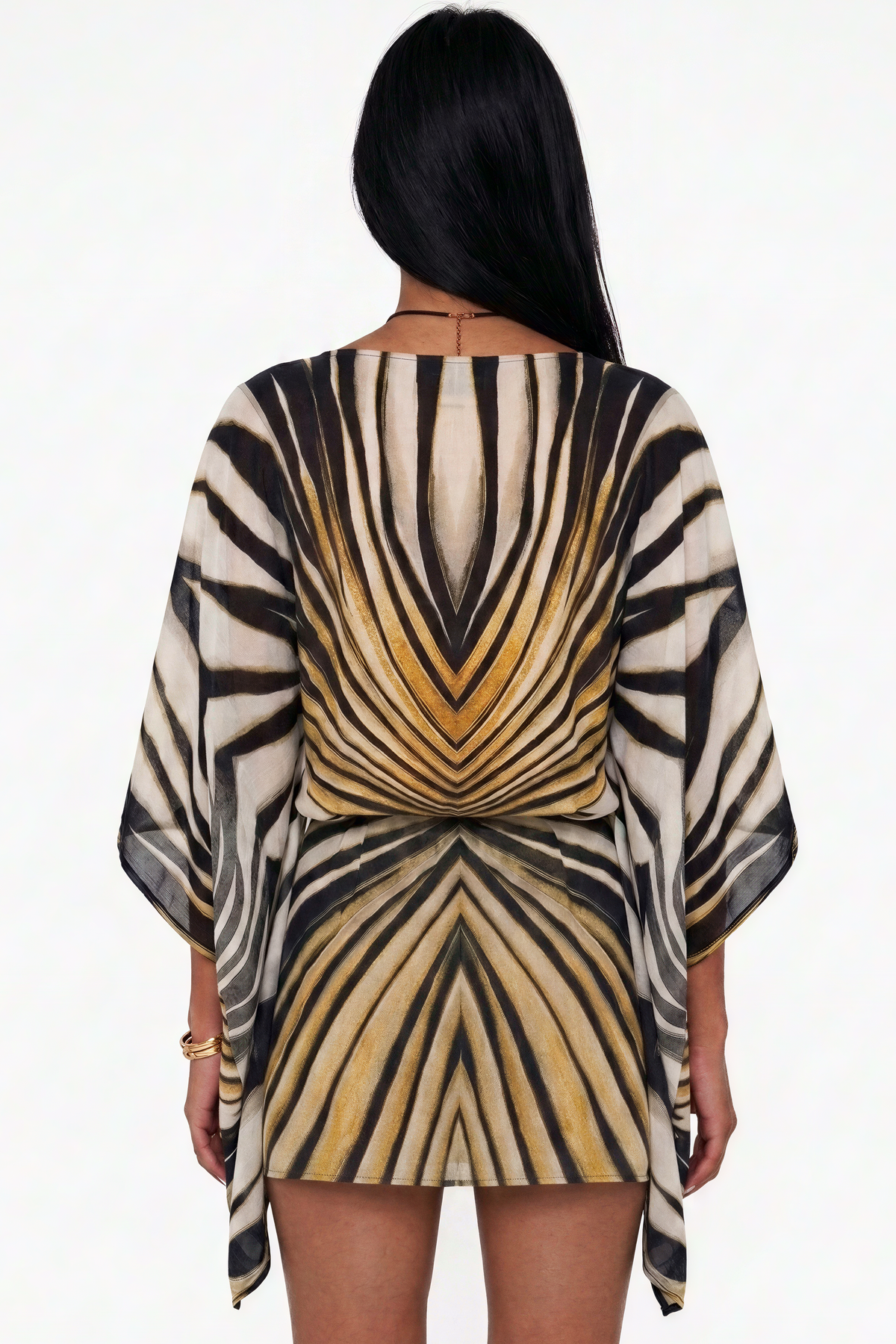 Safari Tie-Waist Mini Dress