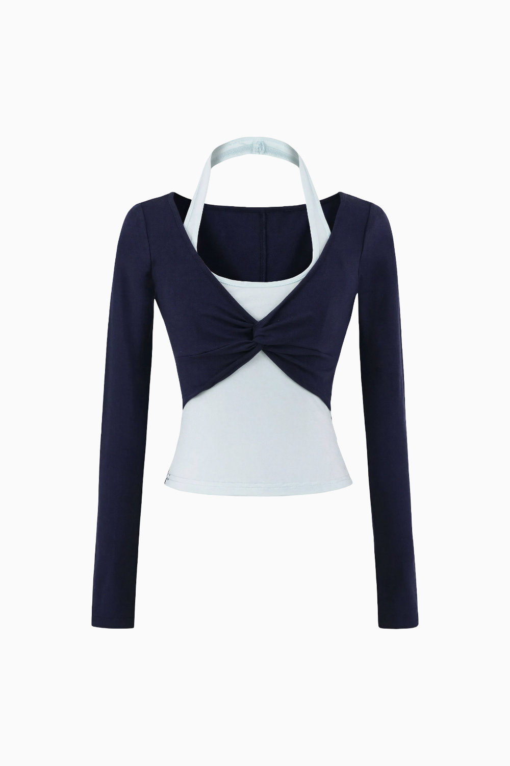 Layered Twist Active Top