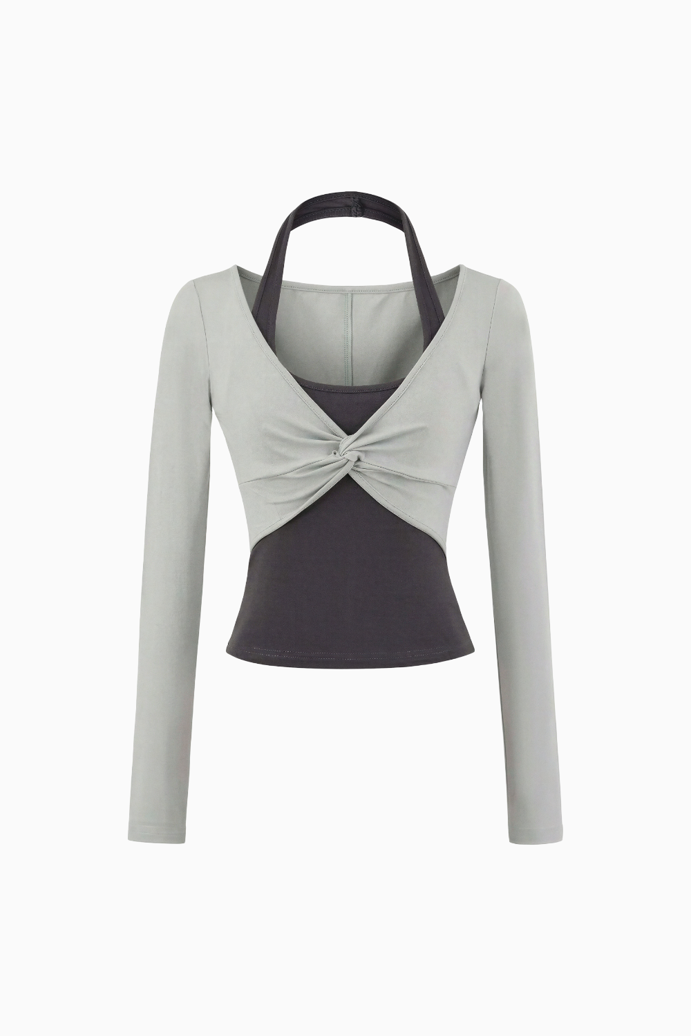 Layered Twist Active Top