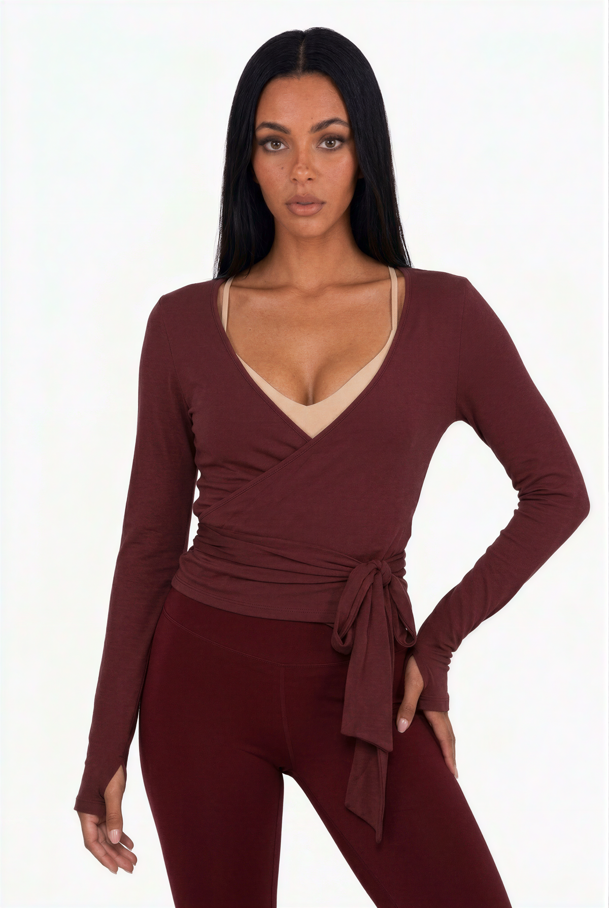 Soft Ballet Wrap Top