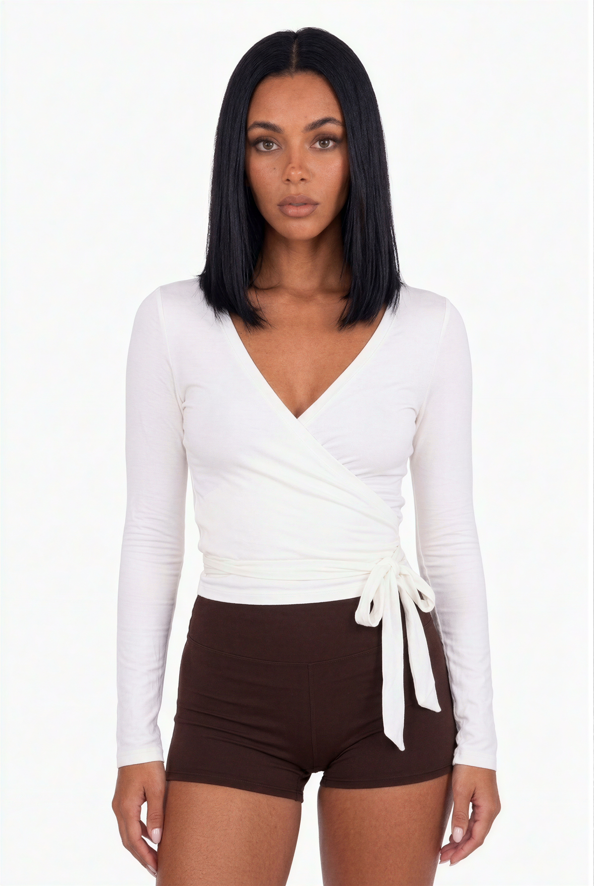 Soft Ballet Wrap Top