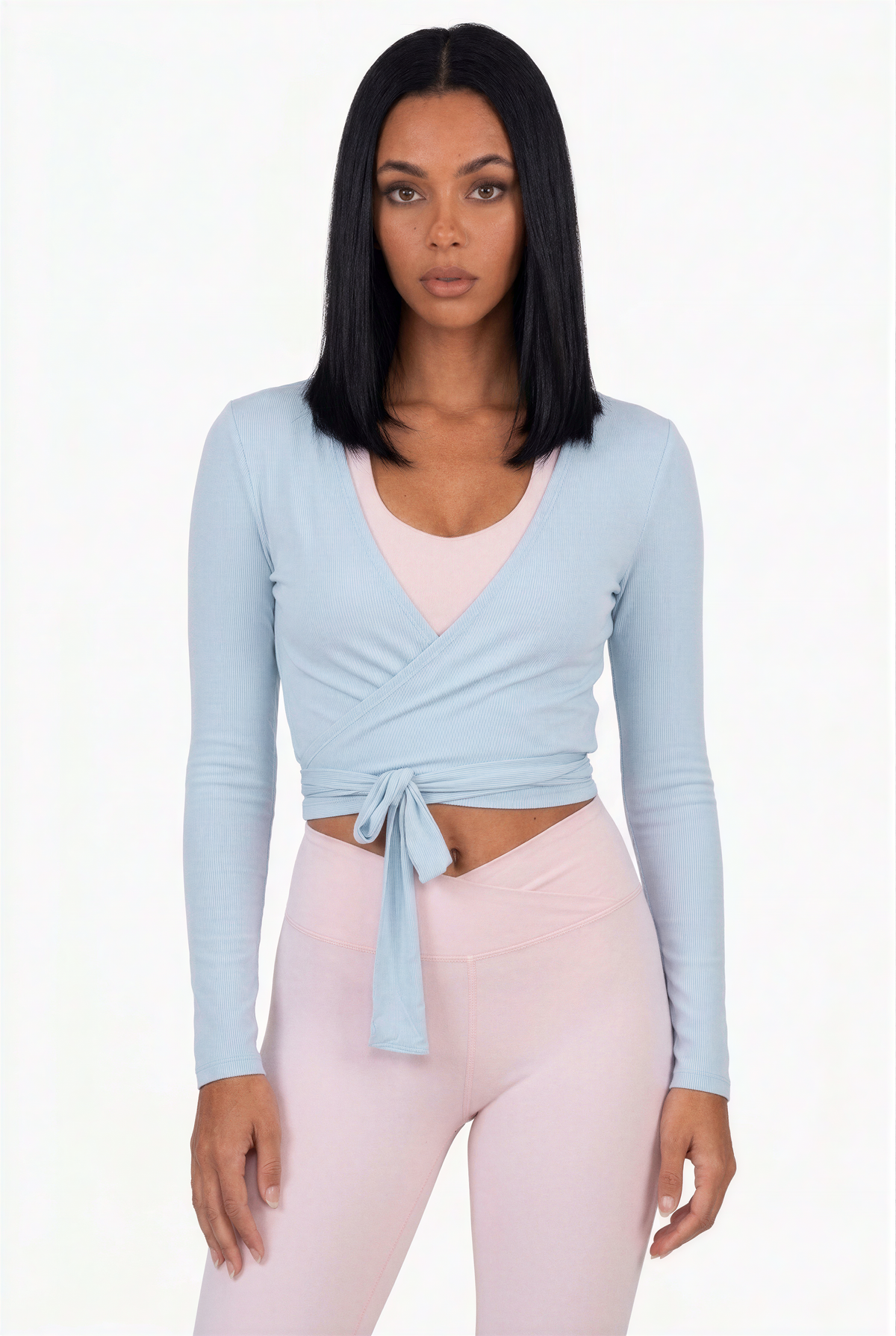 Soft Ballet Wrap Top