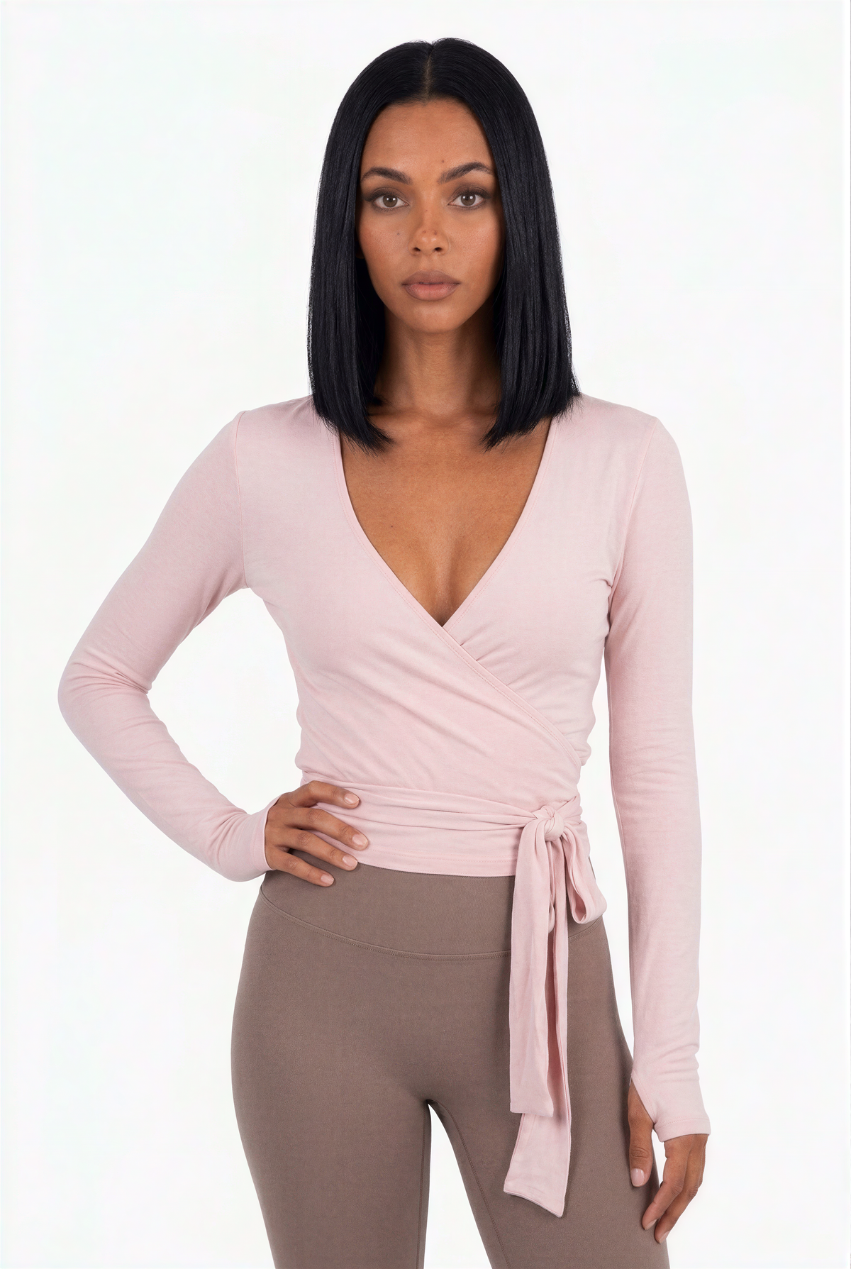 Soft Ballet Wrap Top