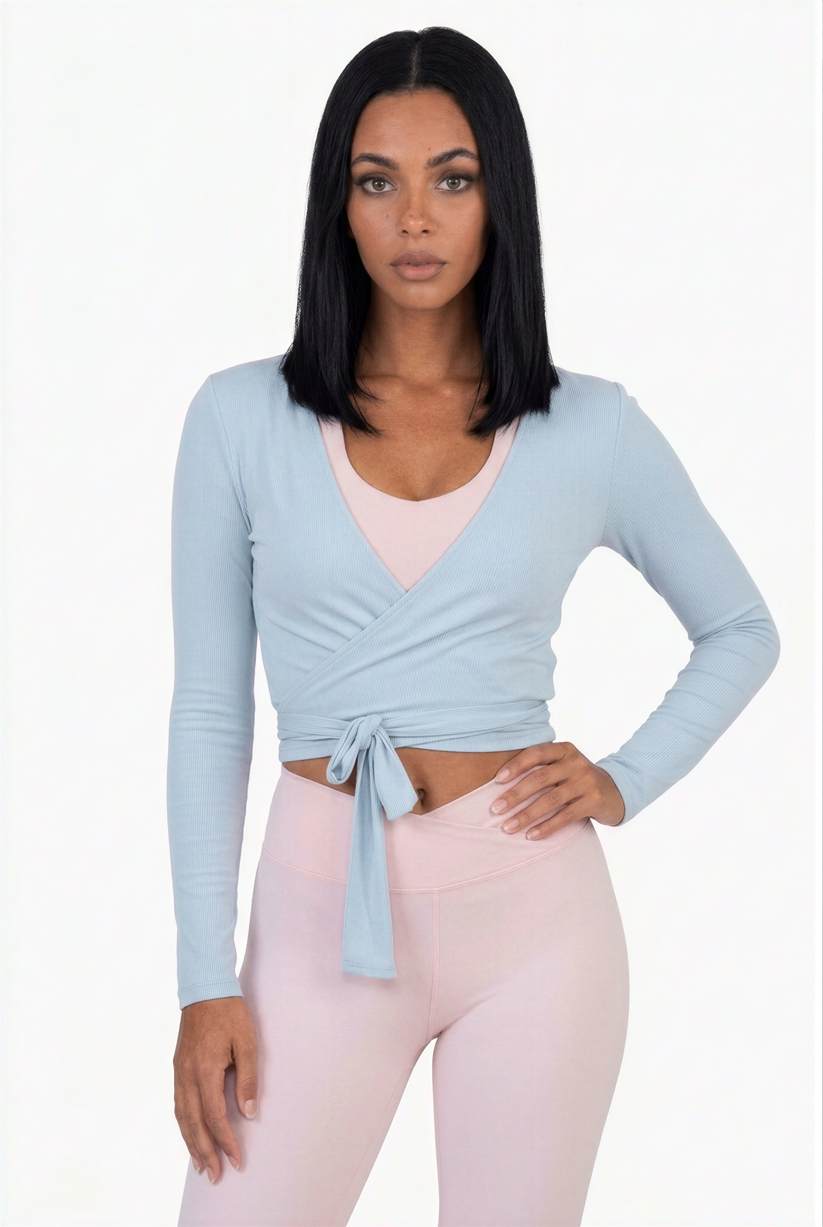 Soft Ballet Wrap Top