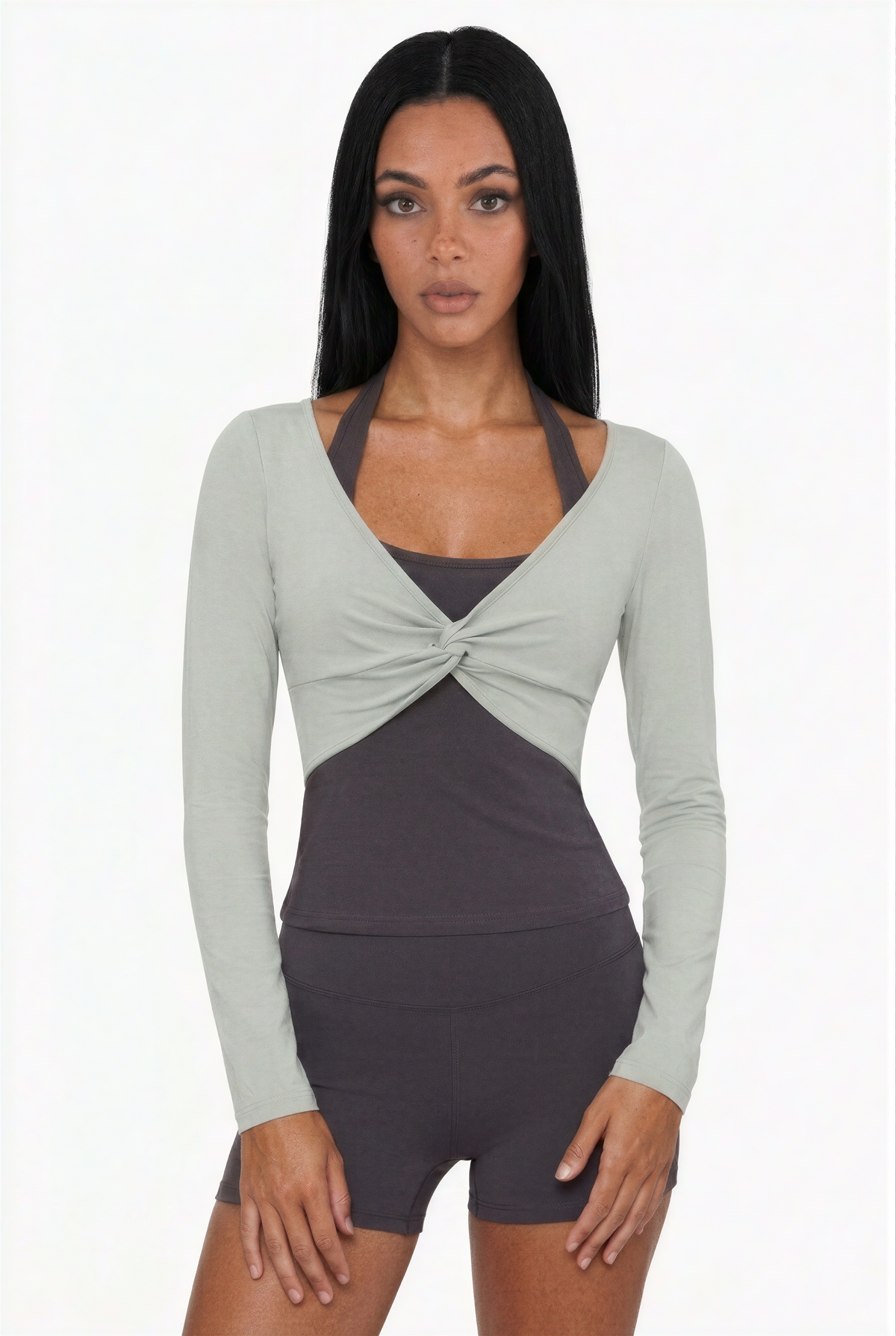 Layered Twist Active Top