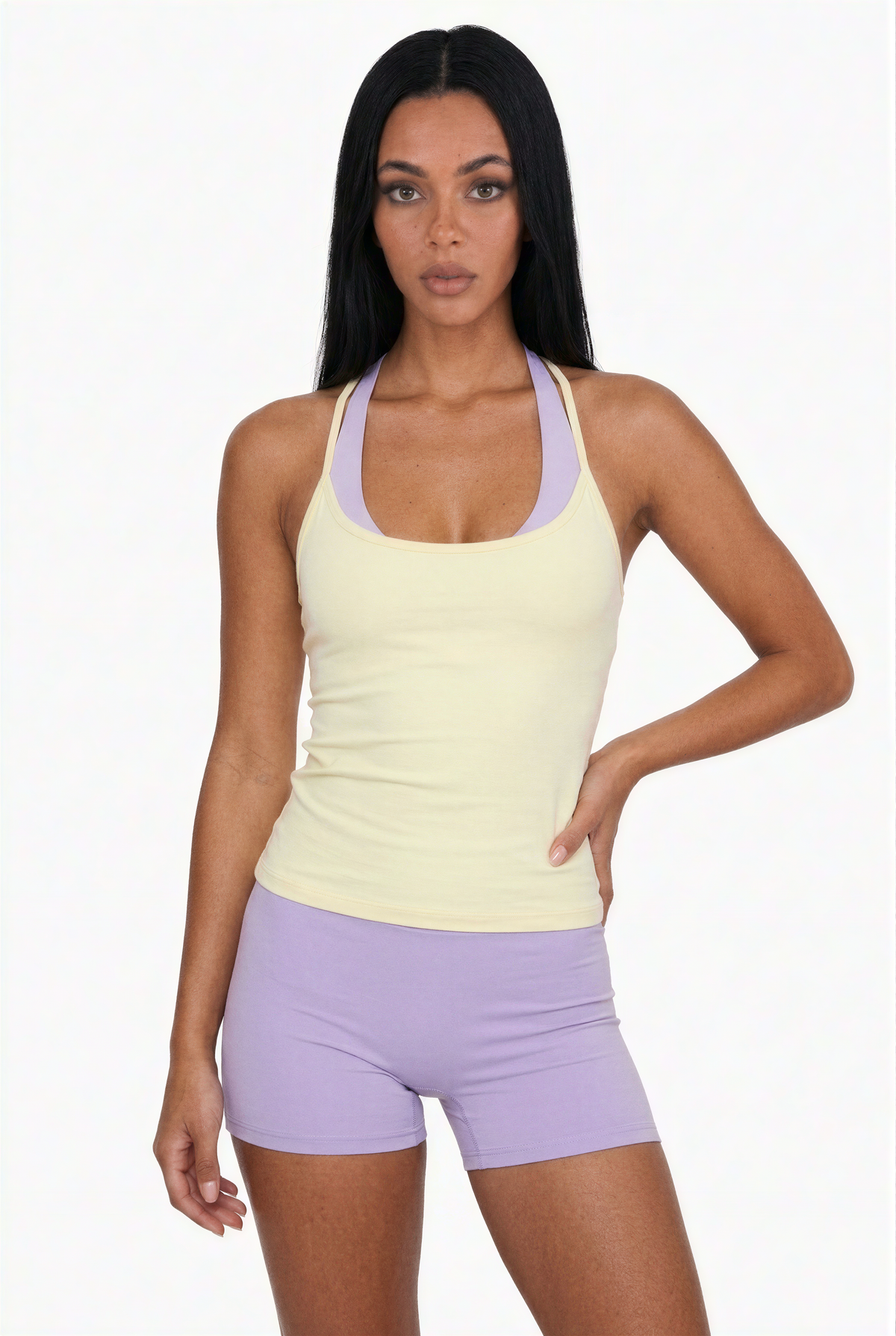 Essential Two-Tone Yoga Set