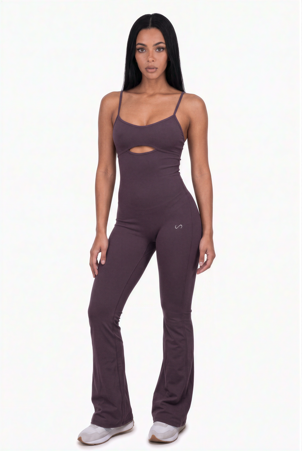 Cutout Flare Jumpsuit