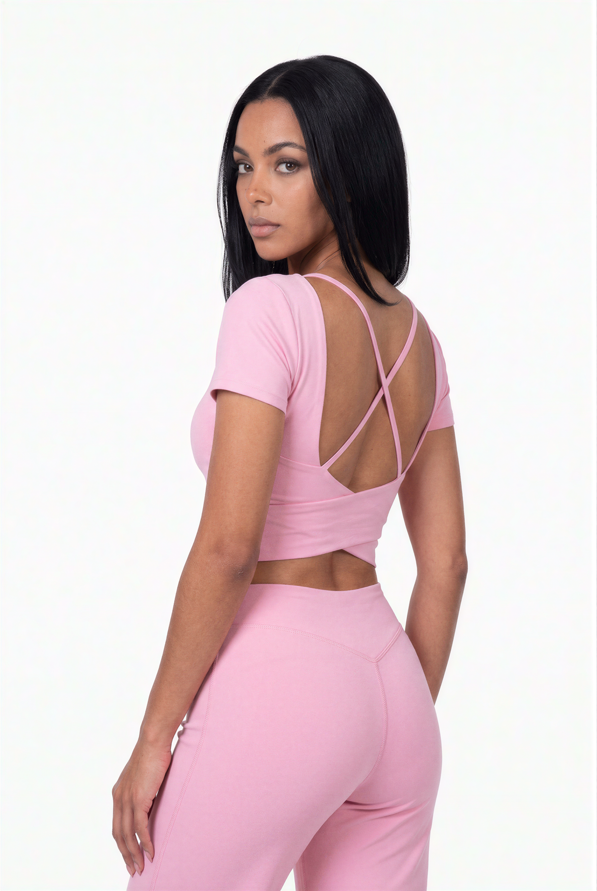 Cross Back Flare Active Set