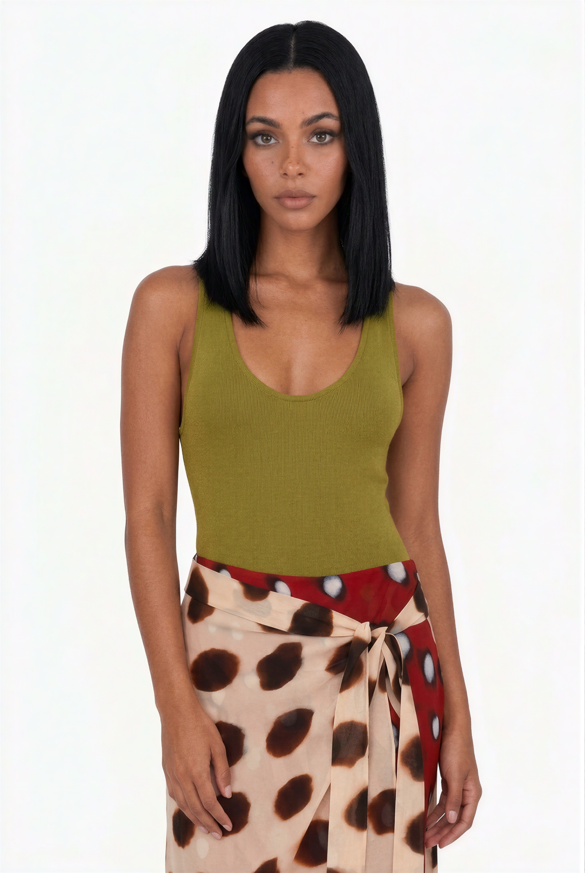 Rheta Midi Wrap Skirt